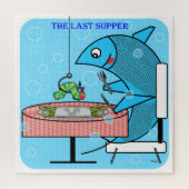 THE FISH LAST SUPPER LEGPUZZEL (Verticaal)
