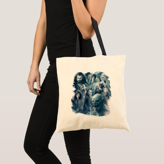 The Five Armies Character Graphic Tote Bag (Voorkant (product))
