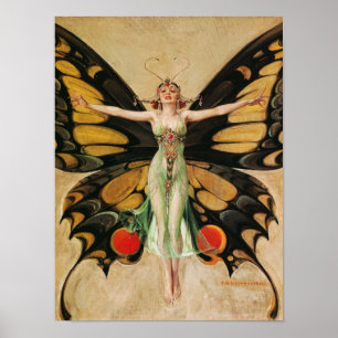 The Flapper, 1922, door Joseph Christelijk Leyende Poster