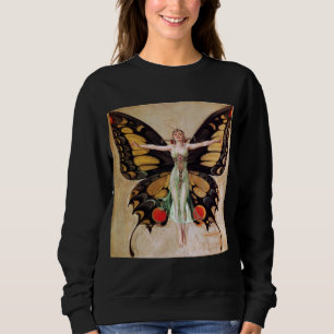 The Flapper Girl's Metamorphosis to Butterfly 1922 Trui