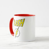 The Flash Naam & Bliksemschicht Logo Mok (Voorkant links)