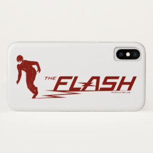 The Flash Superheldennaamlogo iPhone X Hoesje