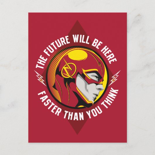 The Flash | "The Future Will Be Here" Briefkaart (Voorkant)