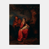 The Flight into Egypt by Abraham Bloemaert  (Recto)