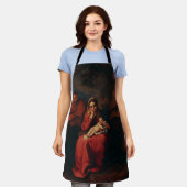 The Flight into Egypt by Abraham Bloemaert Schort (Gedragen)