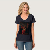 The Flight into Egypt by Abraham Bloemaert  T-shirt (Voorkant volledig)
