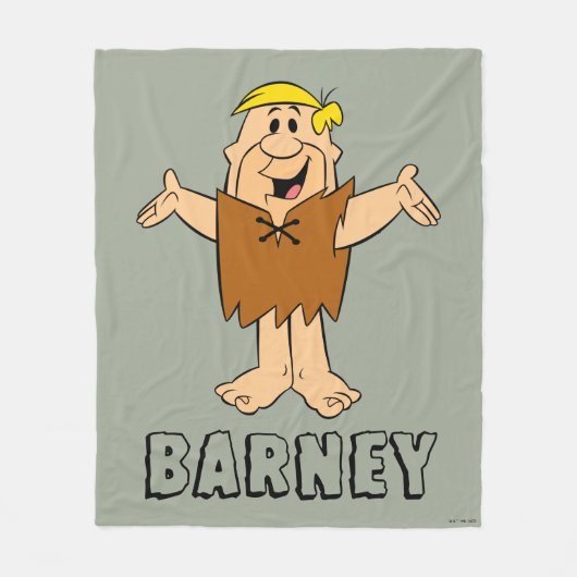 The Flintstones | Barney Rubble Fleece Deken (Voorkant)