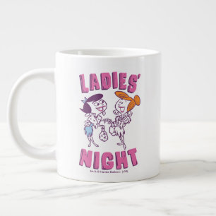 The Flintstones Betty & Wilma - Damesavond Extra Grote Beker