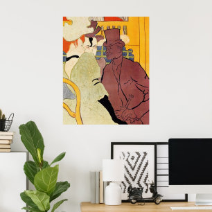 The Flirt (An Englishman) by Toulouse Lautrec Poster