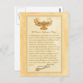 The Florence Nightingale Pledge Briefkaart (Voorkant / Achterkant)