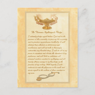 The Florence Nightingale Pledge Briefkaart