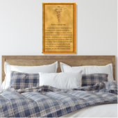 The Florence Nightingale Pledge Canvas Afdruk (Insitu (Slaapkamer))