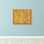 The Florence Nightingale Pledge Canvas Afdruk (Insitu (Houten vloer))