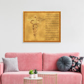 The Florence Nightingale Pledge Canvas Afdruk (Insitu (Woonkamer))