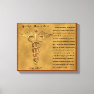 The Florence Nightingale Pledge Canvas Afdruk
