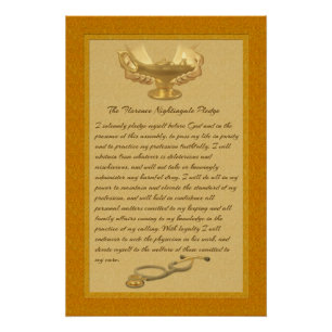 The Florence Nightingale Pledge Perfect Poster