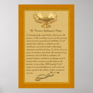 The Florence Nightingale Pledge Poster