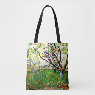 The Flowering Orchard (1888) door Vincent Van Gogh Draagtas