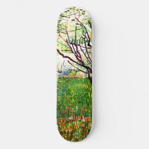 The Flowering Orchard (1888) door Vincent Van Gogh Skateboard