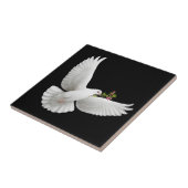 The Flying Peace Dove Tile Tegeltje (Zijkant)