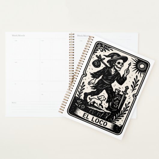 The Fool Tarot Card Art Print (Devant avec enveloppe)