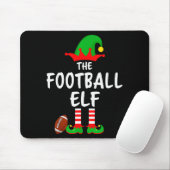 The Football Elf Matching Family Christmas Muismat (Met muis)