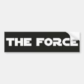The Force™ Bumpersticker (Voorkant)