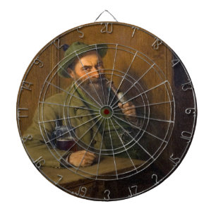 The Forest Ranger (door Eduard von Grützner) Dartbord