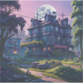 The Forgotten Estate - Square Vinyl Sticker (Voorkant)