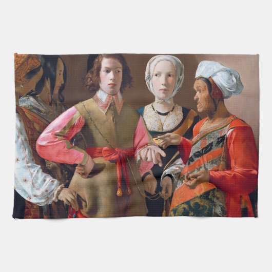 The Fortune Teller, La Tour Theedoek (Horizontaal)