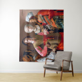 The Fortune Teller, La Tour Wandkleed (In situ)