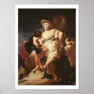 The Fortune-teller (L'Indivona), 1740 Poster