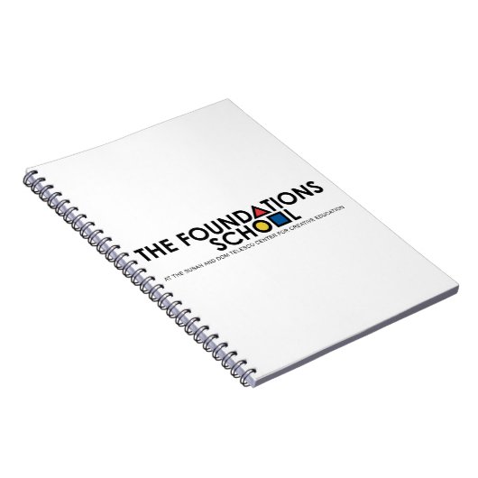 The Foundations School at CCE Notebook Notitieboek (Rechterzijde)