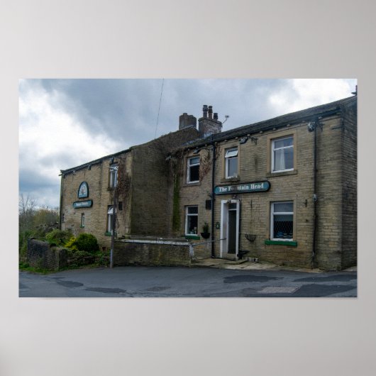 The Fountain Head Inn, Halifax Poster (Voorkant)