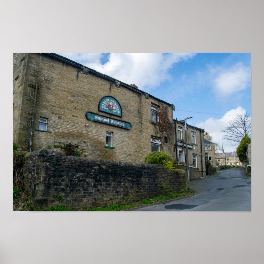 The Fountain Head Inn, Halifax Poster (Voorkant)