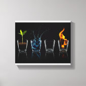 The Four Elements Canvas Afdruk (Voorkant)