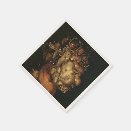 The Four Elements: Earth - Giuseppe Arcimboldo Servet (Hoek)