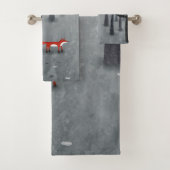 The Fox and the Forest Bad Handdoek (Insitu)