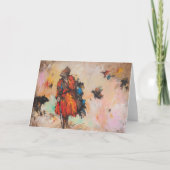 The fox and the wolf.  kaart (Voorkant)