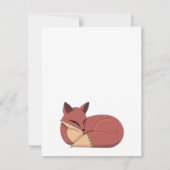 The Fox RSVP Kaartje (Voorkant)