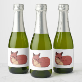 The Fox Sparkling Wijnetiket