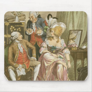 The French Dressing Room, gegraveerd door P.W. Tom Muismat