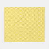 The front of the fleece blanket features a yellow  (Voorkant (Horizontaal))