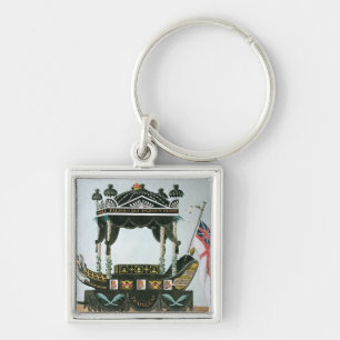 The Funeral of Lord Nelson op 9 januari 1806 Sleutelhanger