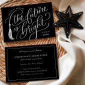 The Future is Bright Graduation Invitation Card