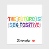 The Future Is Sex-Positive Sticker (Vel)