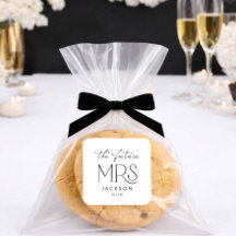 The Future Mrs Bridal Shower Sticker