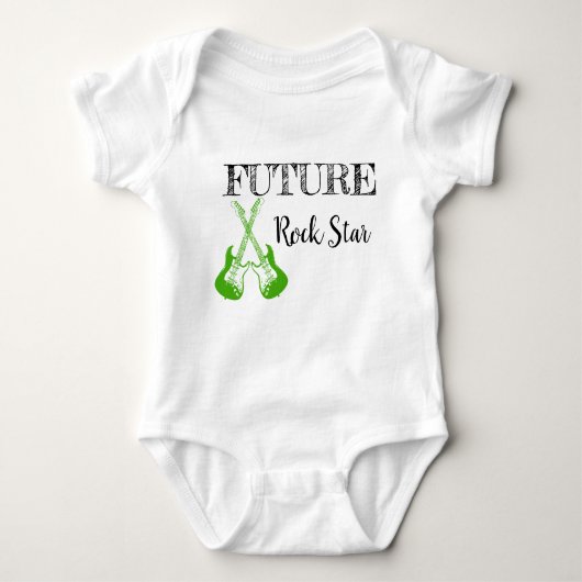 The Future of Rock and Roll Baby Bodysuit (Voorkant)