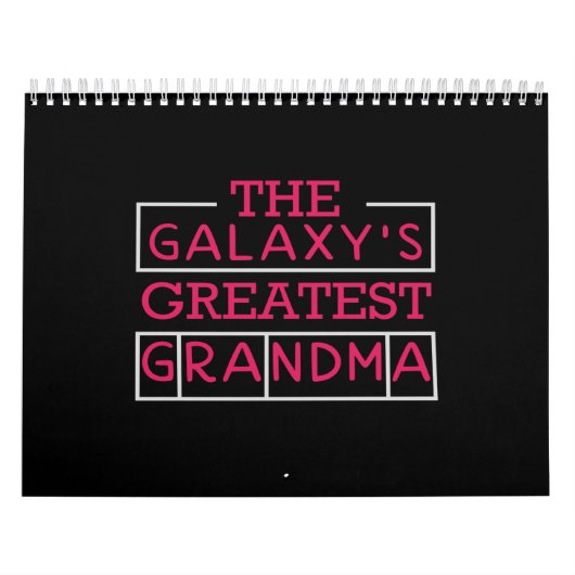 the galaxy's greatest grandma kalender (Hoes)