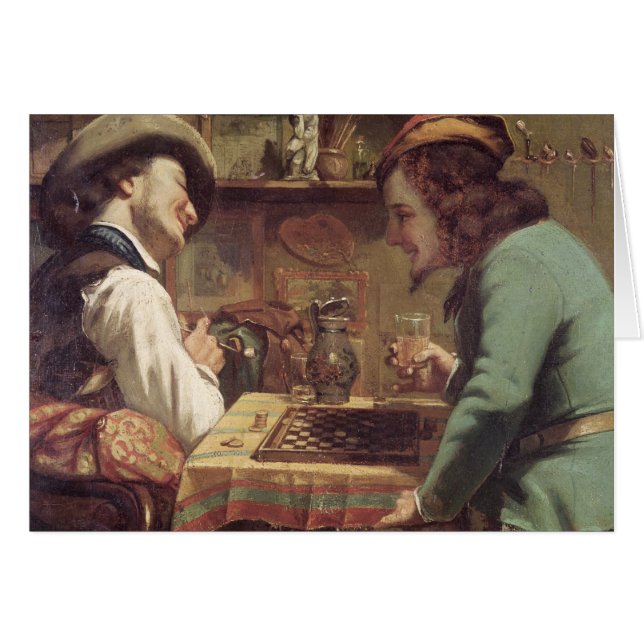 The Game des ébauches, 1844 (Devant horizontal)